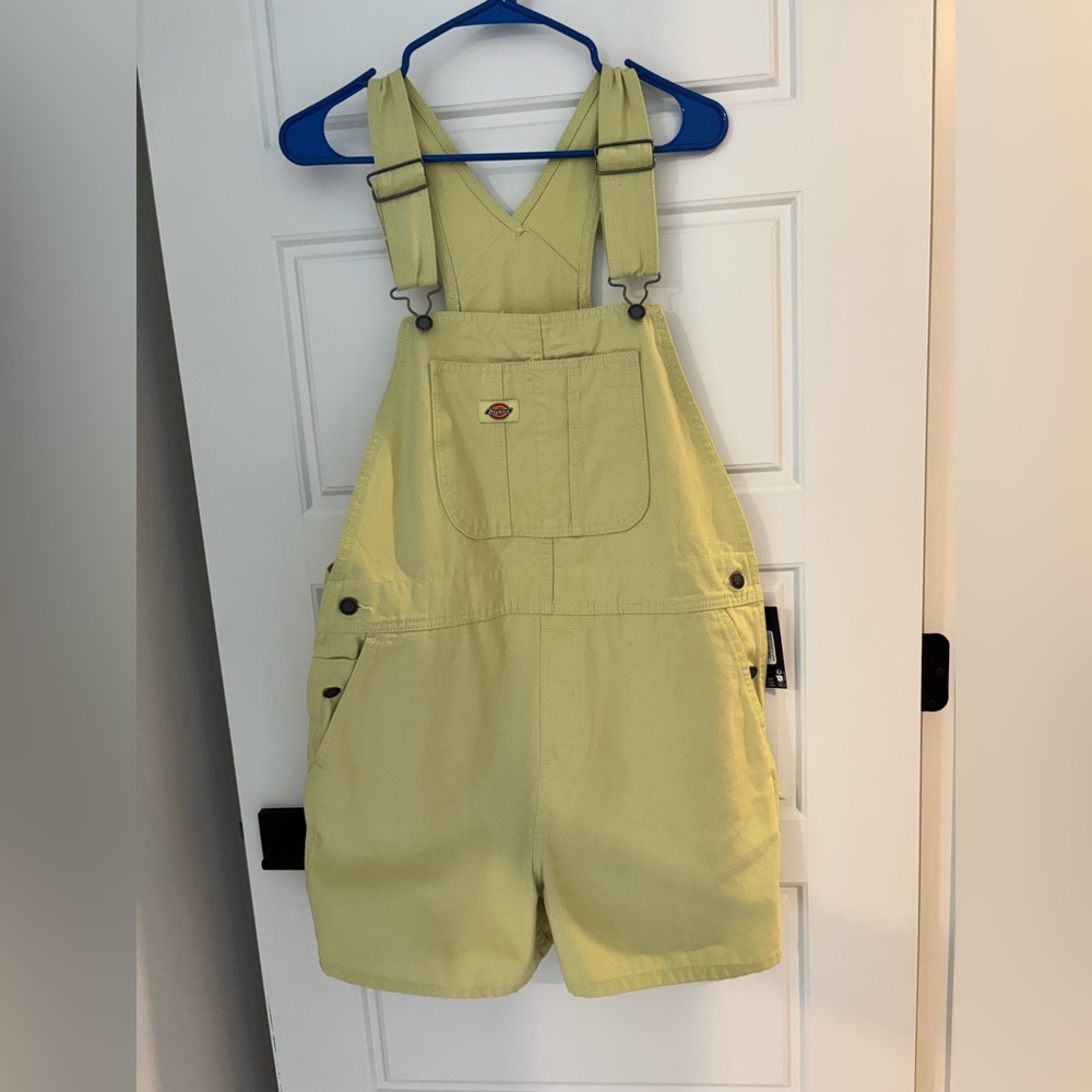 Dickies pastel lime shortalls